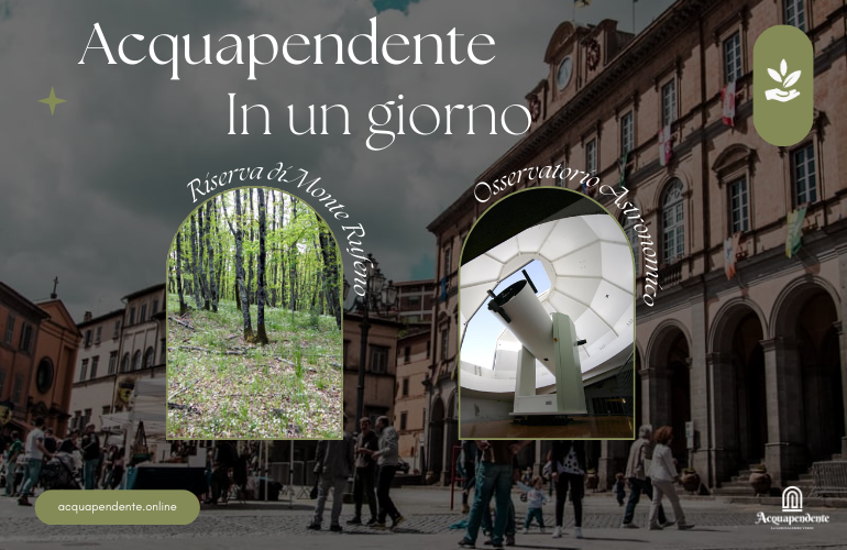 Cosa fare ad Acquapendente in un giorno? Scopri l’itinerario naturalistico