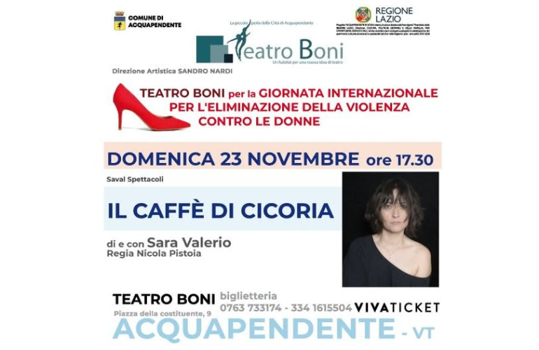 “Il Caffè di Cicoria” al Teatro Boni di Acquapendente