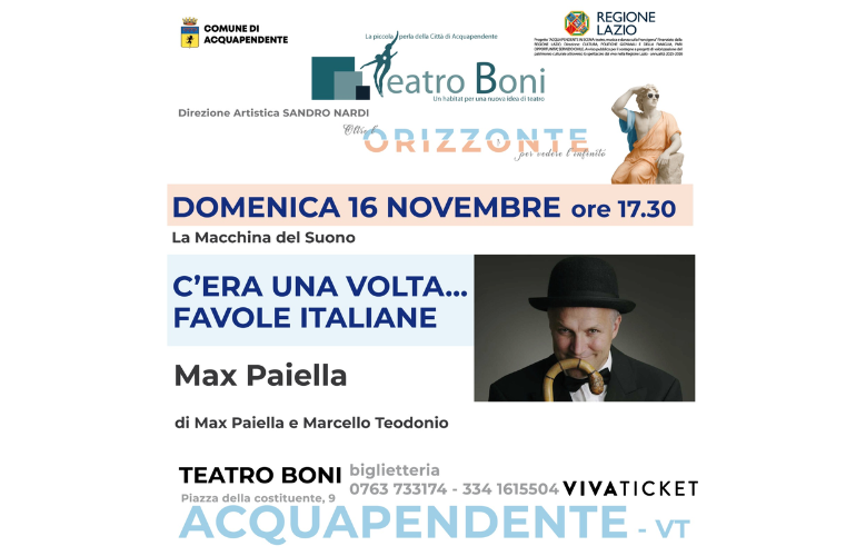 Spettacolo sostituito: nuova data al Teatro Boni