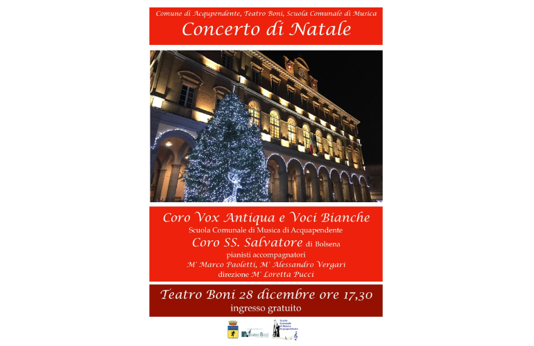 Concerto di Natale con i Cori Vox Antiqua, Voci Bianche e SS. Salvatore
