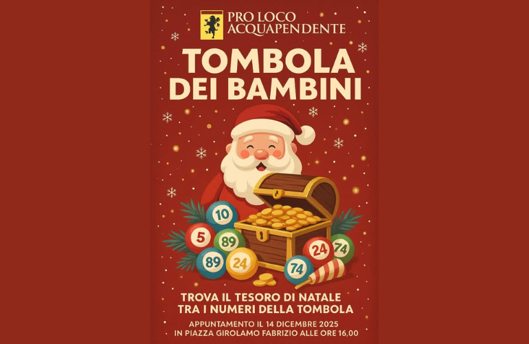 Tombola dei Bambini ad Acquapendente: un pomeriggio di festa per i più piccoli