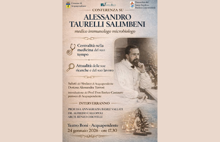 Alessandro Taurelli Salimbeni: una conferenza per riscoprire una figura centrale della medicina