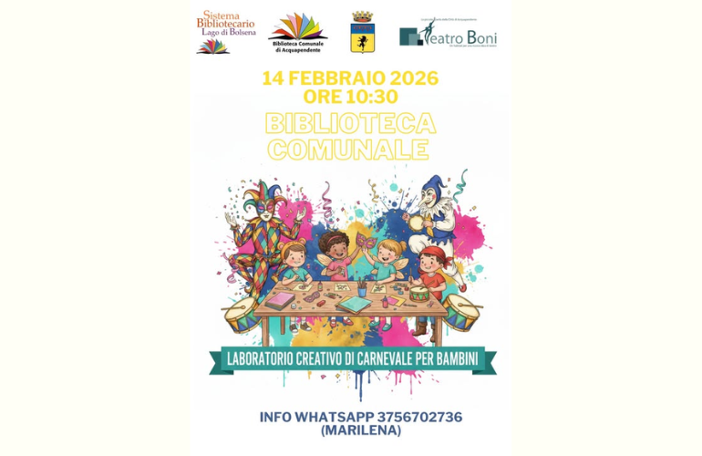 Laboratorio Creativo di Carnevale per Bambini