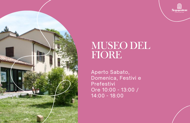 Primavera ad Acquapendente: riapre il Museo del Fiore di Torre Alfina