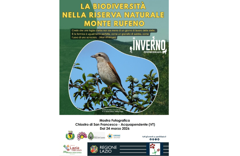 La biodiversità nella Riserva Naturale Monte Rufeno: mostra fotografica ad Acquapendente