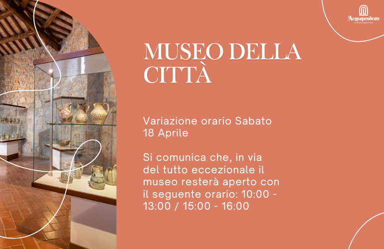 Un Sabato tra Storia e Arte: Orari Speciali per il Museo della Città