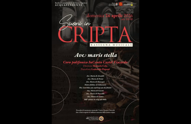 Suoni in Cripta: musica e suggestione nel cuore di Acquapendente