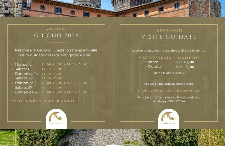 Festa della Repubblica al Castello di Torre Alfina: aperture e visite guidate il 2 giugno