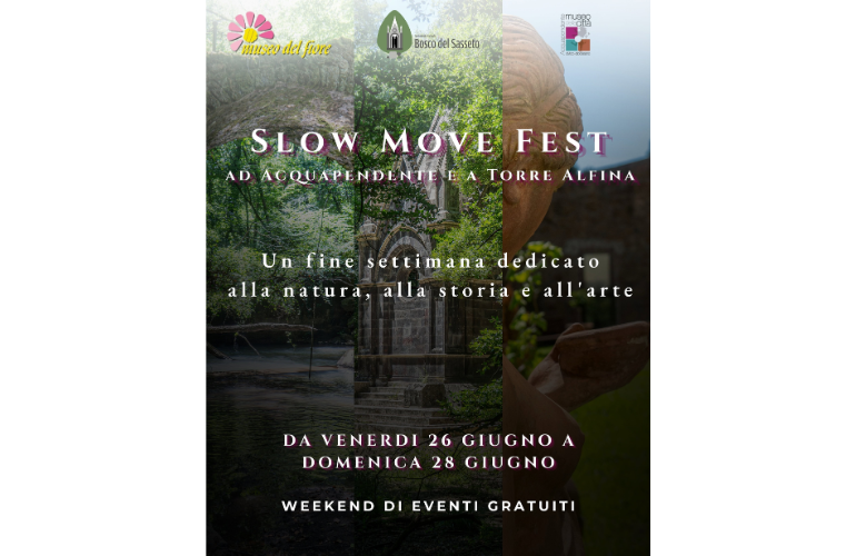 Slow Move Fest: un weekend gratuito tra Musei Civici e Bosco del Sasseto