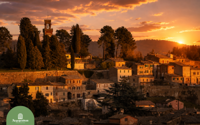 I tramonti di Acquapendente: quando la Tuscia regala i suoi colori più belli