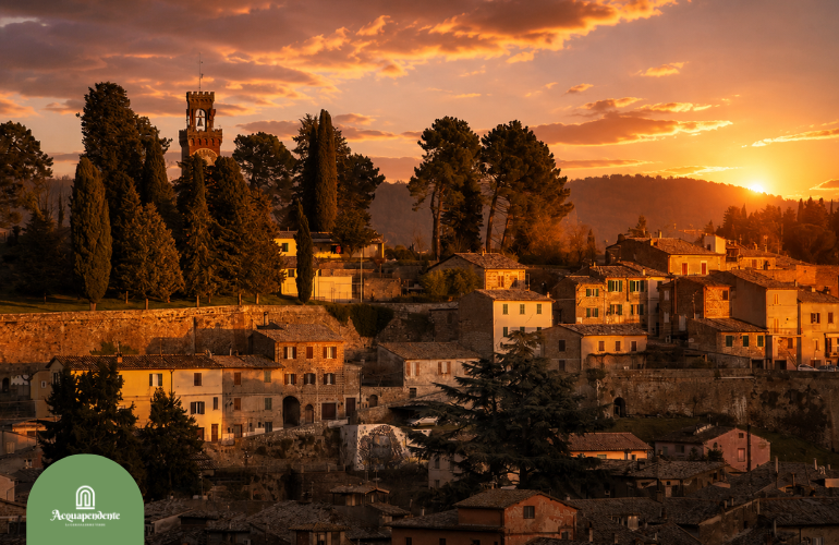 I tramonti di Acquapendente: quando la Tuscia regala i suoi colori più belli