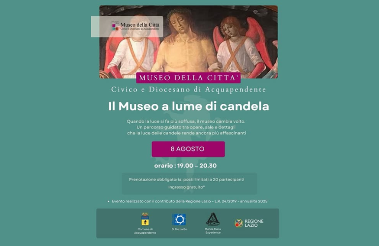 Il Museo a lume di candela: un’esperienza serale tra arte e atmosfera