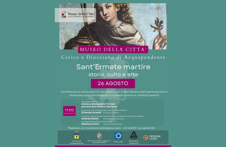Sant’Ermete Martire tra storia, culto e arte: incontro al Museo della Città