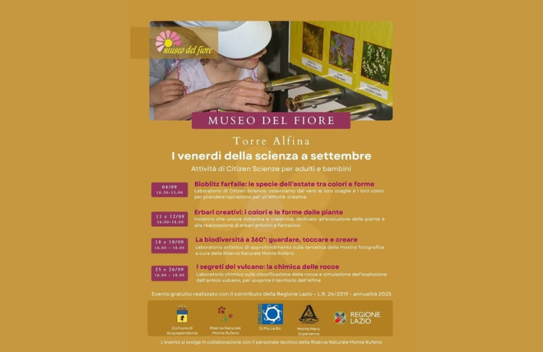I venerdì della scienza al Museo del Fiore: tutti gli appuntamenti di settembre 2026