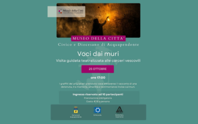 Voci dai muri: il 25 ottobre visita teatralizzata alle Carceri Vescovili di Acquapendente